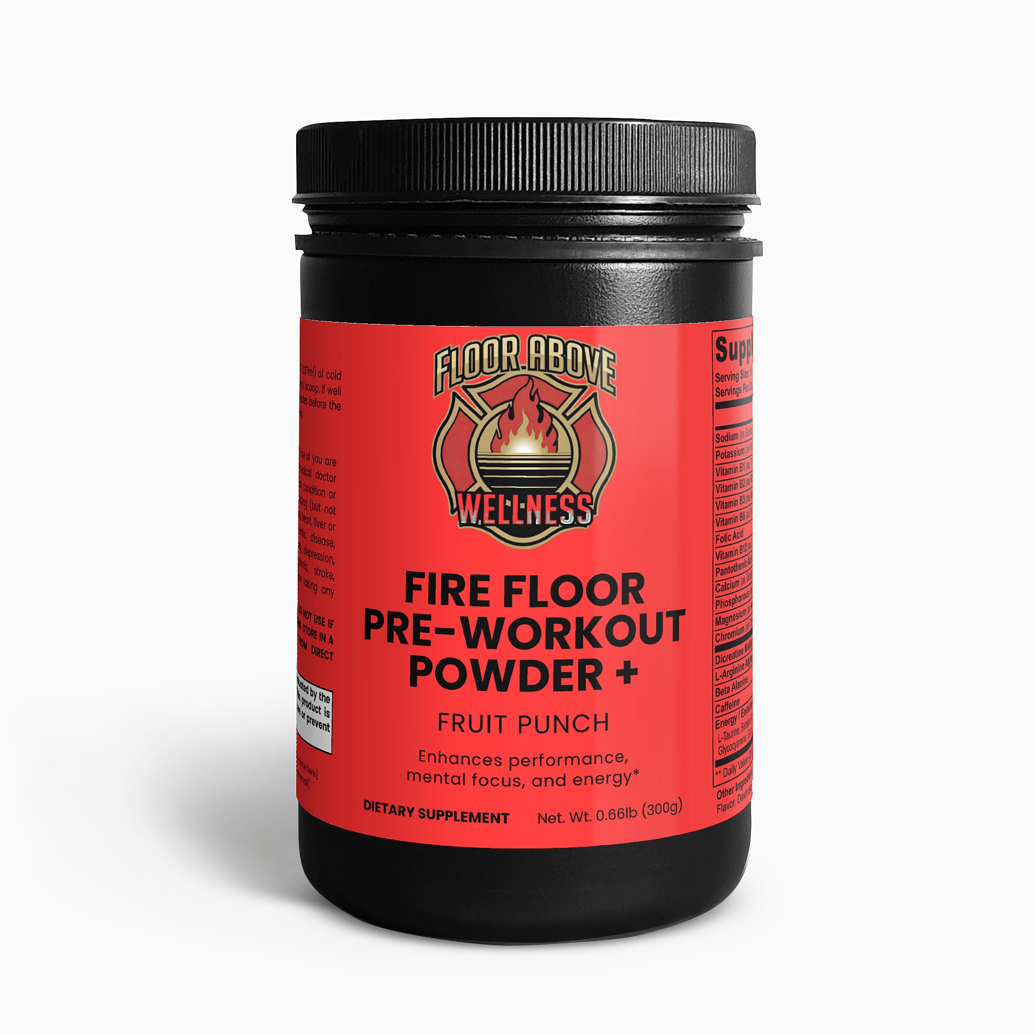 Nitric Shock Pre-Workout Powder (Fruit Punch)